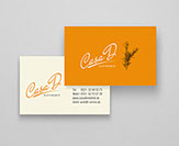 Logo, Visitenkarte für Casa D.