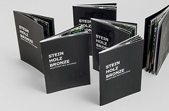 Künstler-Katalog für Paul Kuhlmann, geschlossen, stehend 