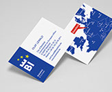 Visitenkarte für die Stadt Bielefeld, Europa 