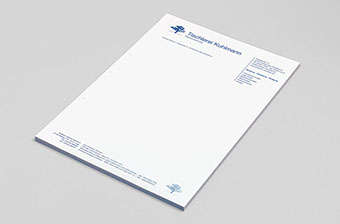 Briefbogen für die Tischlerei Kuhlmann 